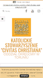 Mobile Screenshot of civitaschristiana-torun.pl